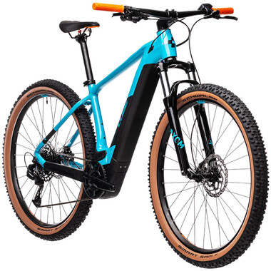 Mountain Bike eléctrica CUBE REACTION HYBRID PRO 625 27,5/29" Azul/Naranja 2021 0